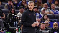 Dec 1, 2025; Orlando, Florida, USA; Chicago Bulls head coach Billy Donovan looks on during the second quarter against the Orlando Magic at Kia Center. Mandatory Credit: Mike Watters-Imagn Images