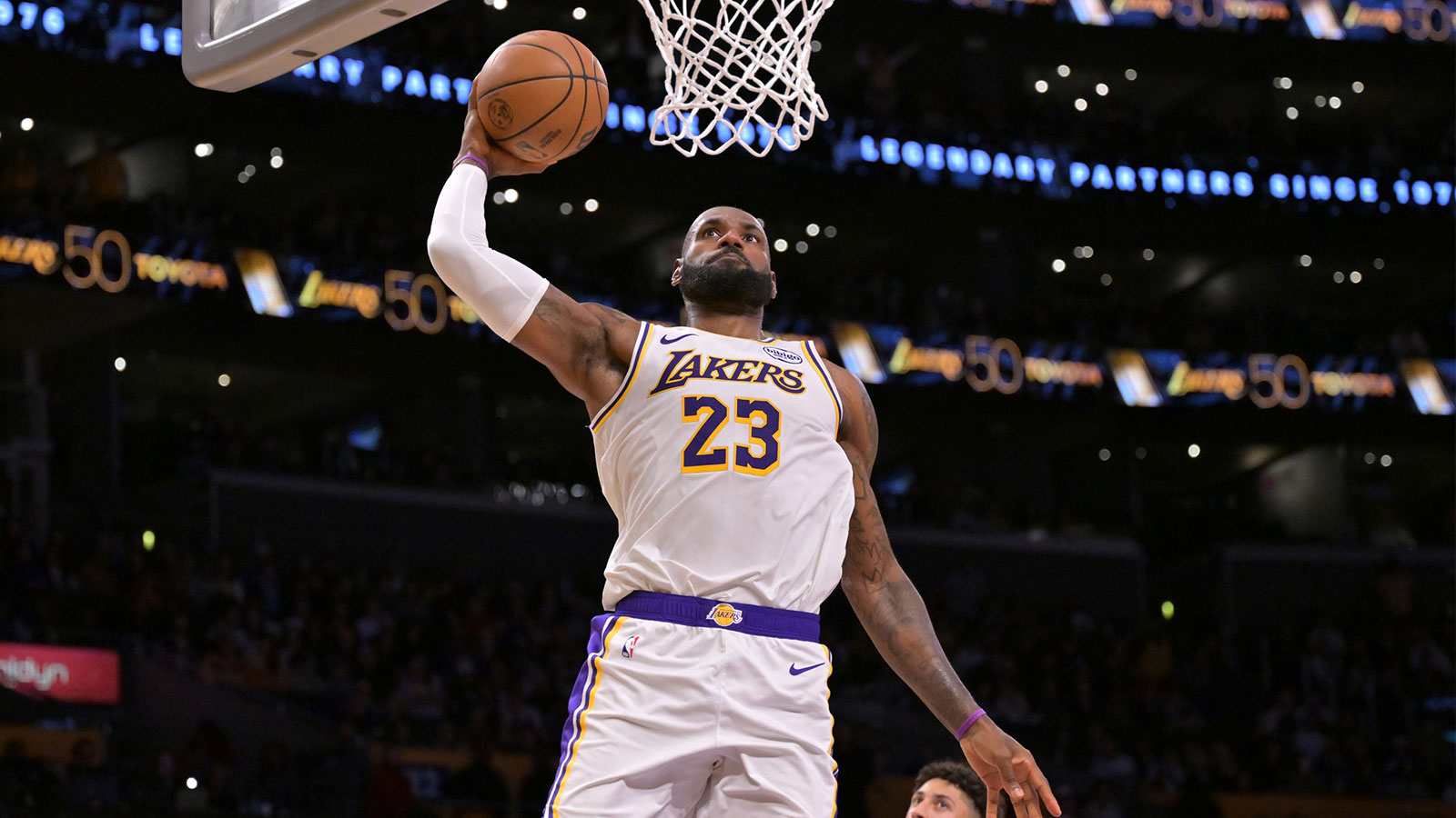 Lakers’ LeBron James isn’t here to ‘create narratives’ about him, Luka Doncic