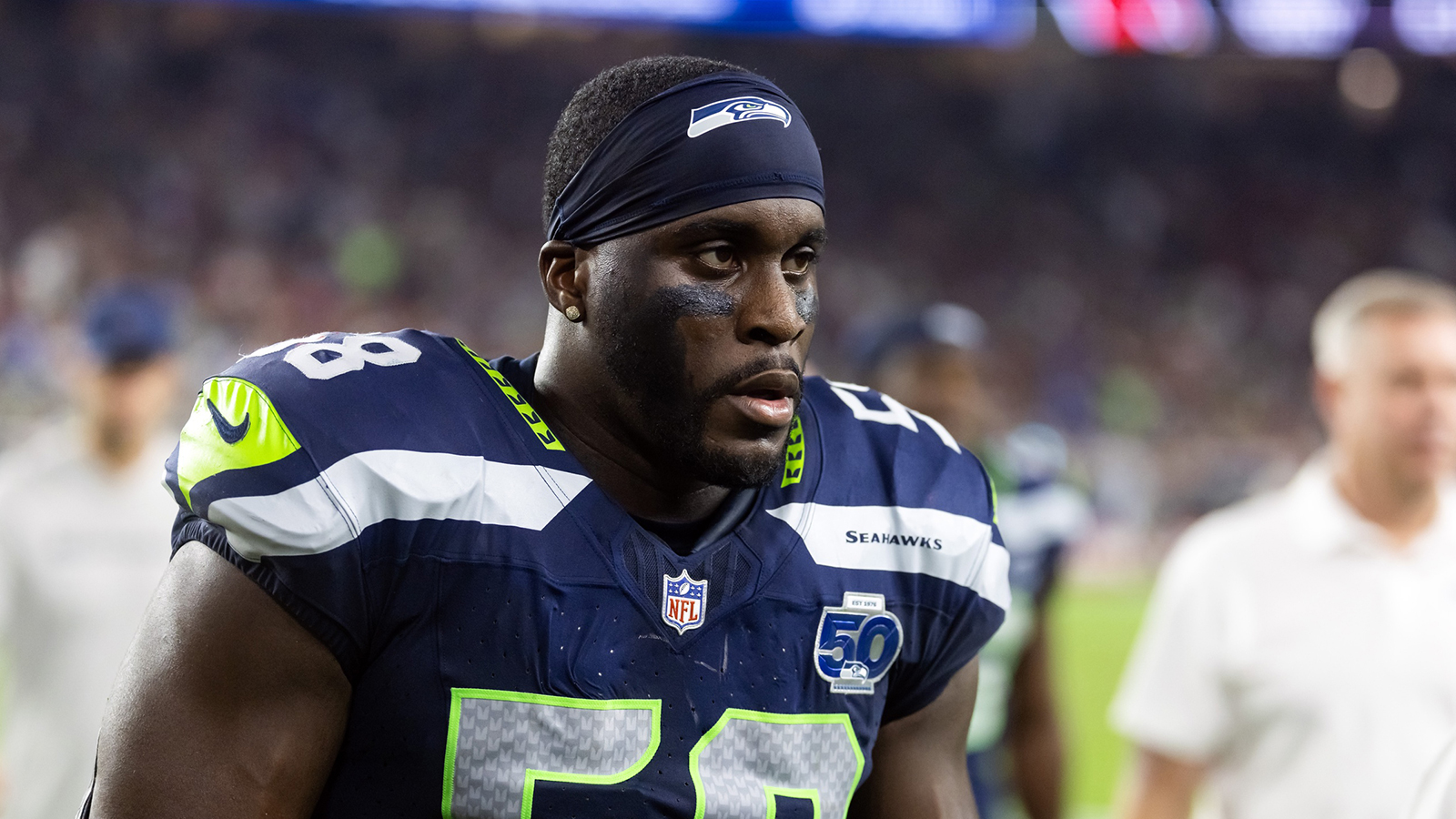 Seahawks’ Derick Hall suspended for Week 16 after Kevin Dotson incident