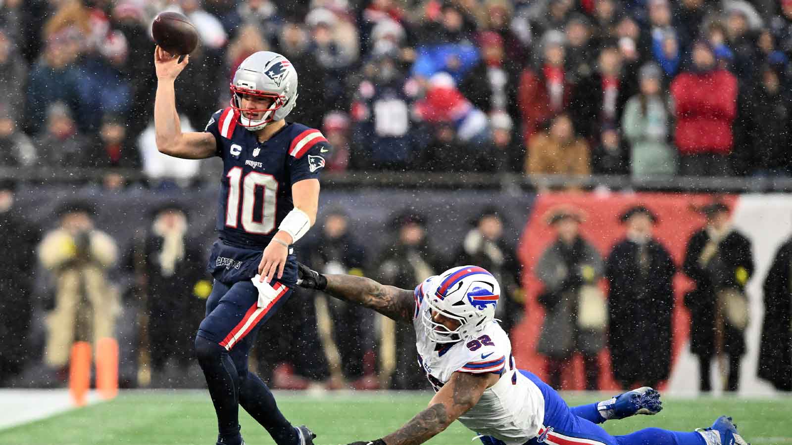 How Patriots QB Drake Maye is viewing meltdown vs. Bills as an opportunity