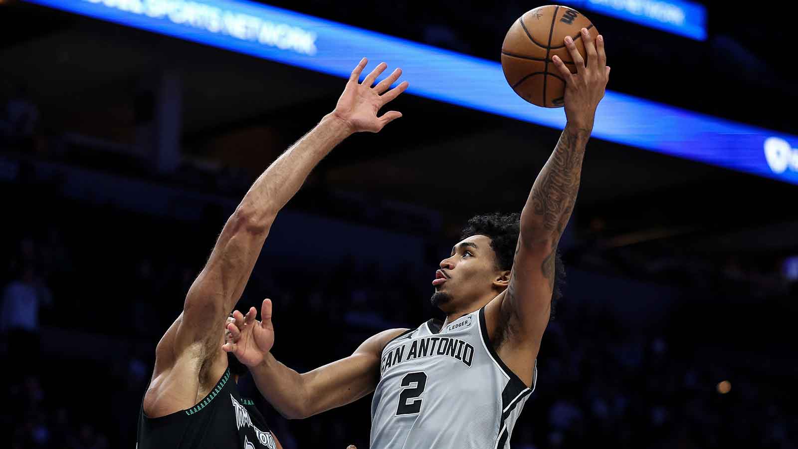 Spurs guard Dylan Harper celebrates San Antonio’s depth after win over Magic