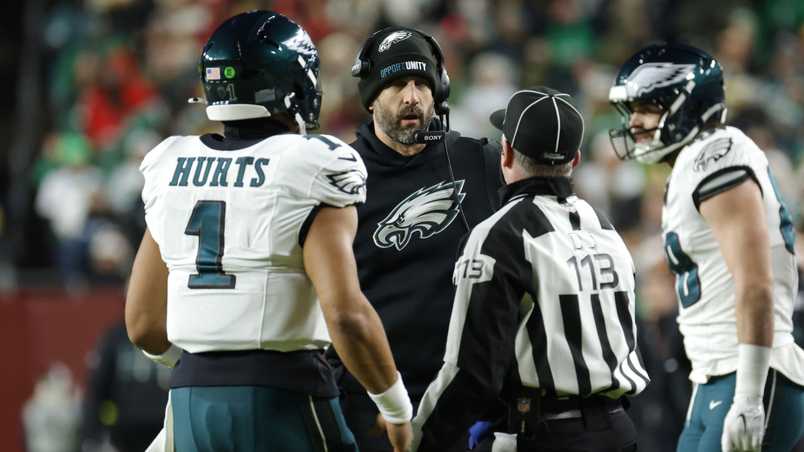 Eagles’ Nick Sirianni, Jalen Hurts react to ending 20-plus-year NFC East drought