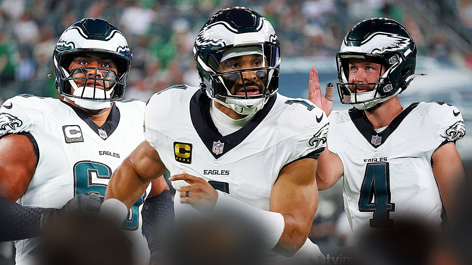 eagles, jalen hurts, jake elliott, monday night football, eagles blame