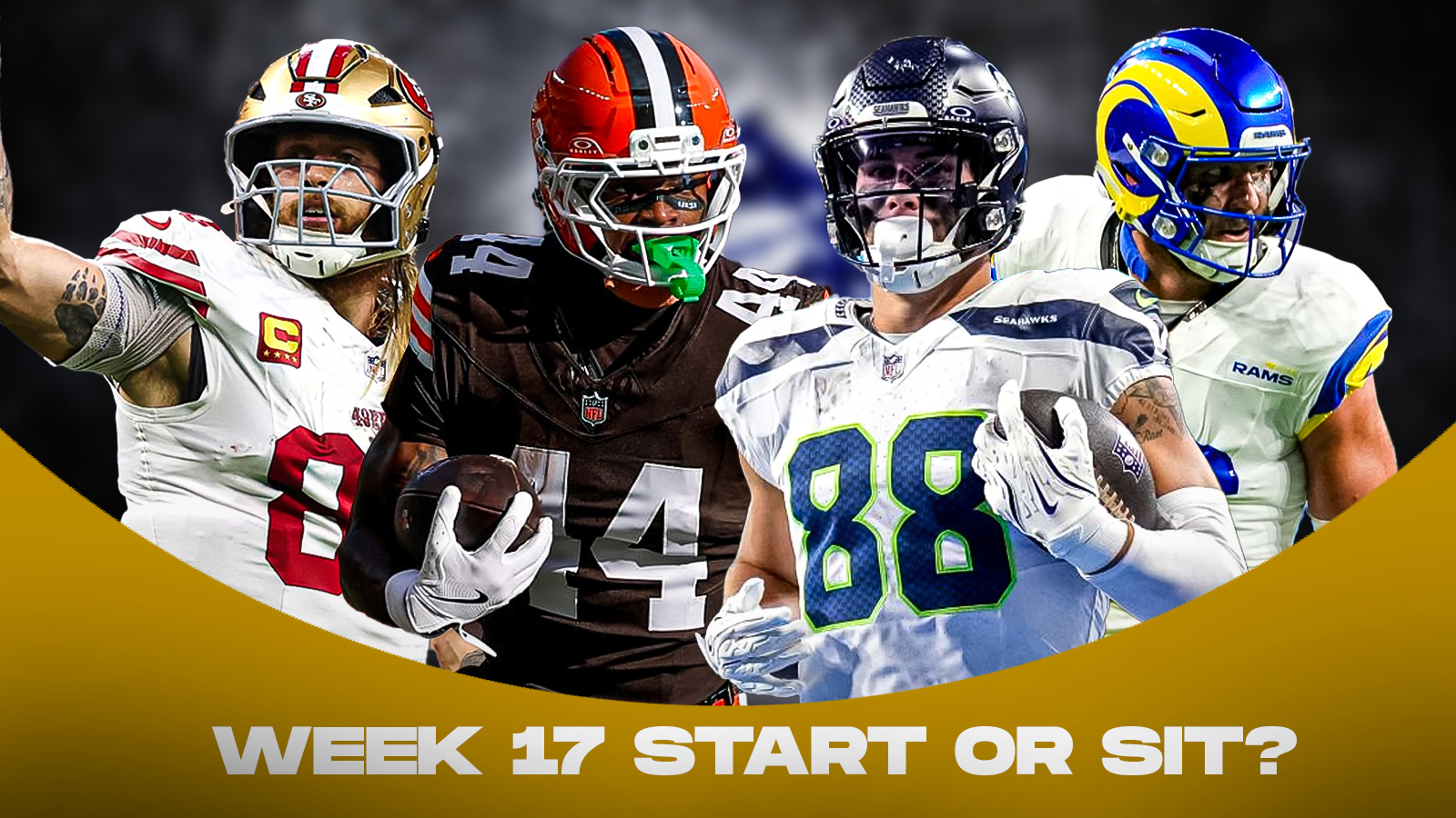 NFL Fantasy Football Week 17 2025 Start ‘Em Sit ‘Em: Tight End