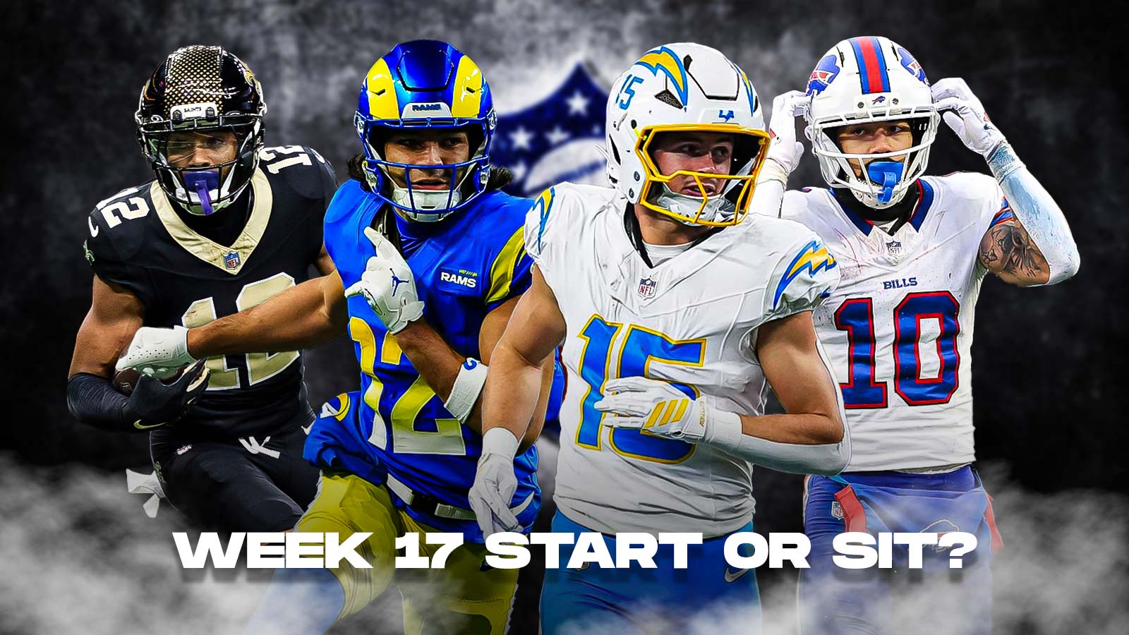 NFL Fantasy Football Week 17 2025 Start ‘Em Sit ‘Em: Wide Receiver
