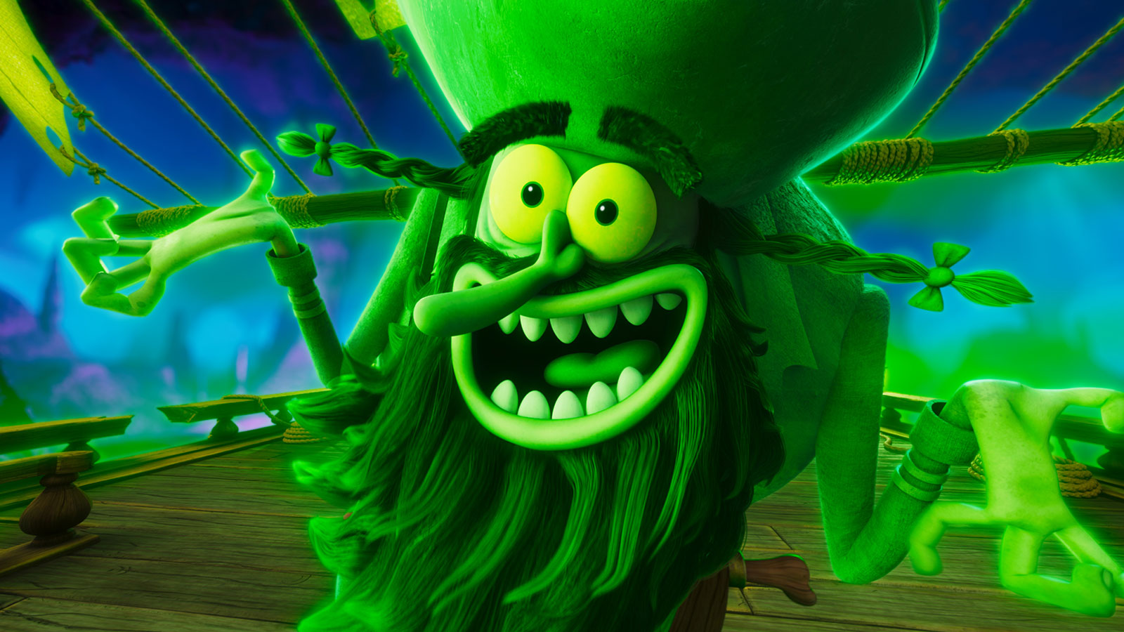 Mark Hamill's Flying Dutchman in The SpongeBob Movie: Search for SquarePants.