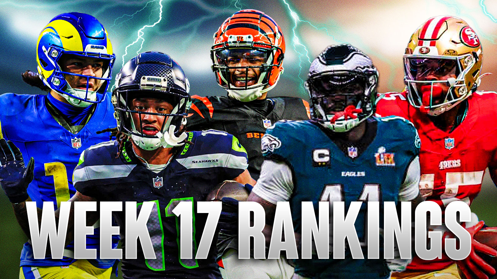 Fantasy Football Wide Receiver Rankings: Week 17 2025
