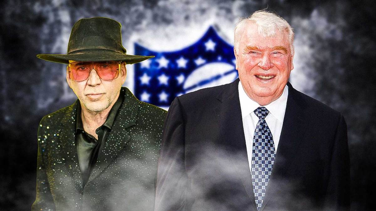 Nicolas Cage and NFL legend John Madden