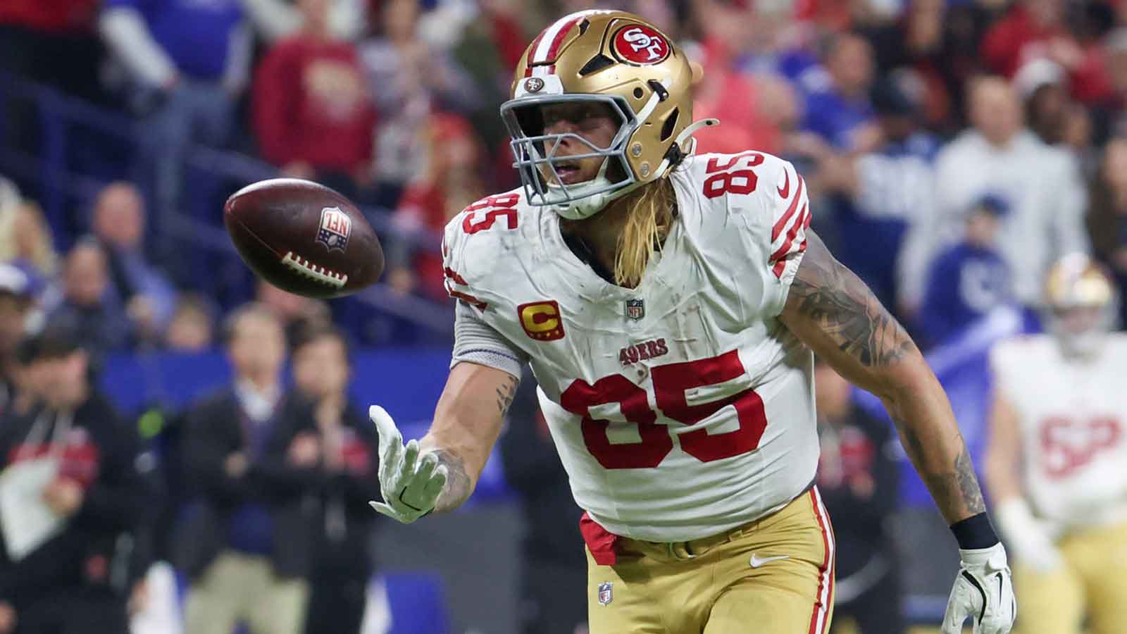 49ers’ George Kittle doesn’t think he suffered a high ankle sprain in MNF win over Colts
