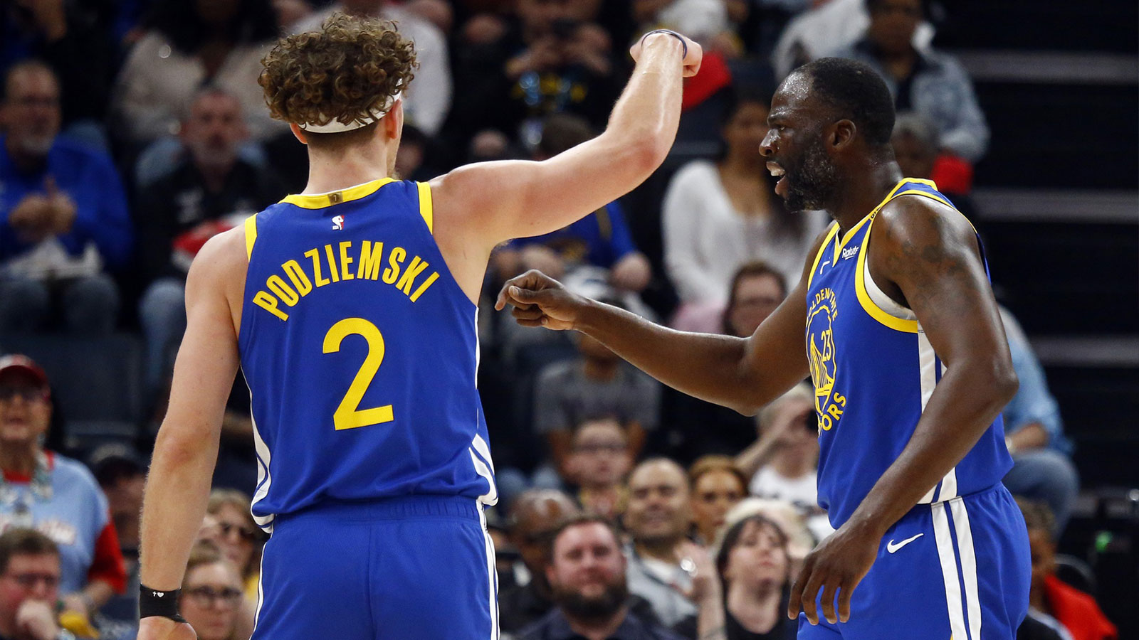 Warriors’ Brandin Podziemski pleads ignorance to Draymond Green-Steve Kerr fight