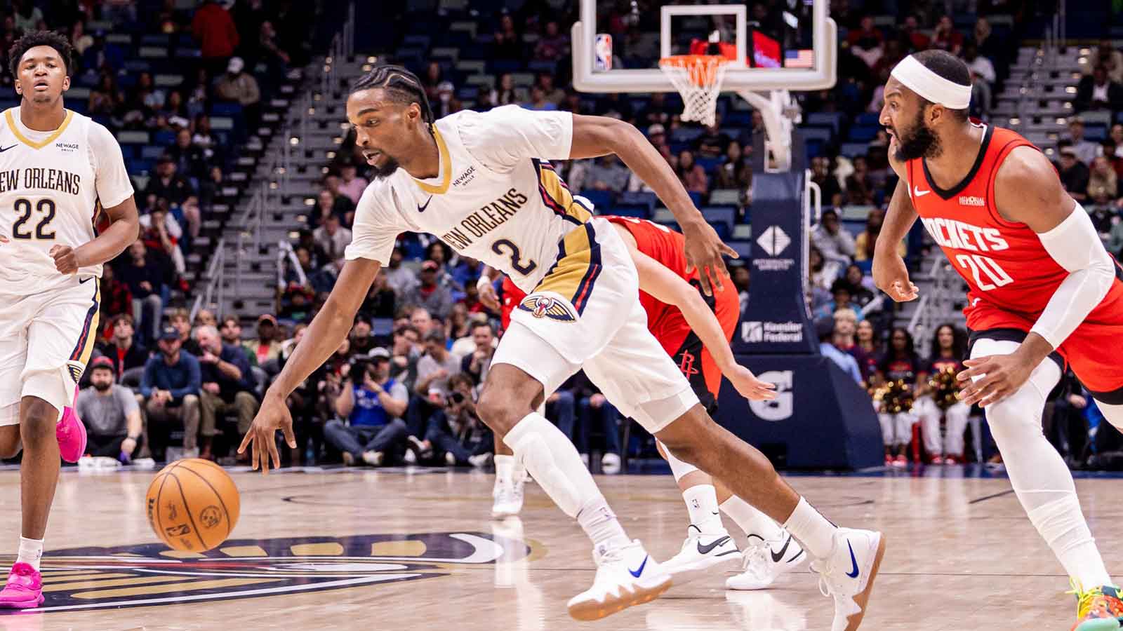 Pelicans’ Herb Jones ruled out for rest of Pacers game with head injury