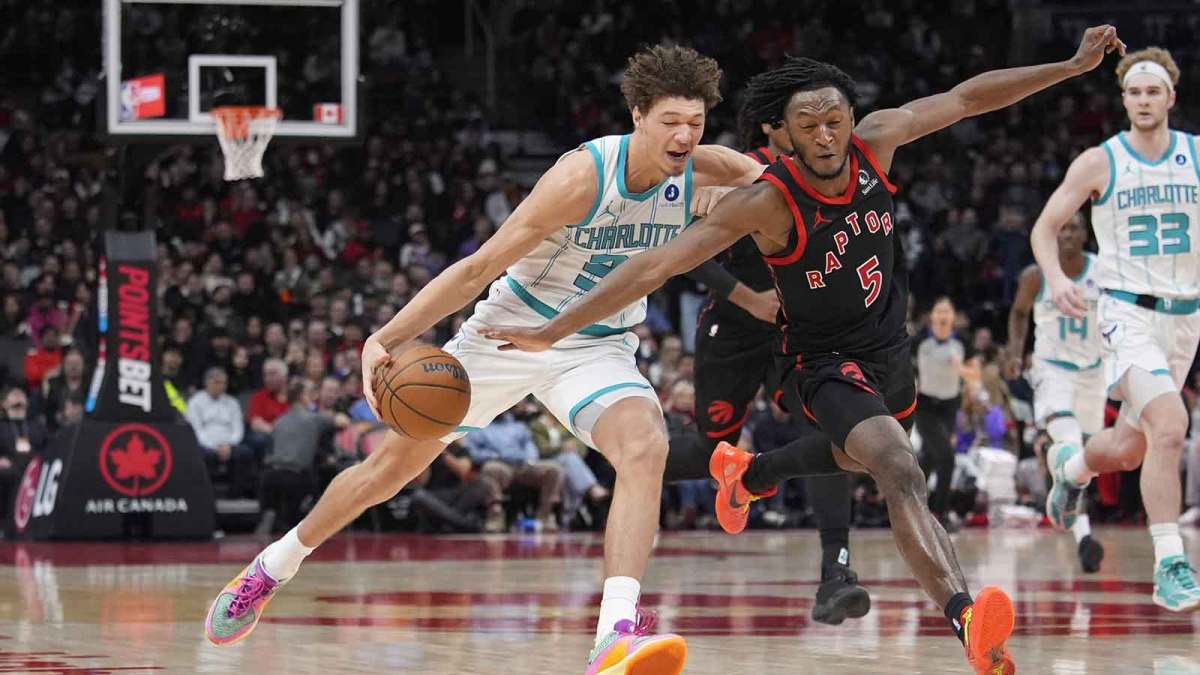 Hornets forward Tidjane Salaun hits a career-high vs Raptors and reflects on confidence, culture, and the growing Hornets identity.