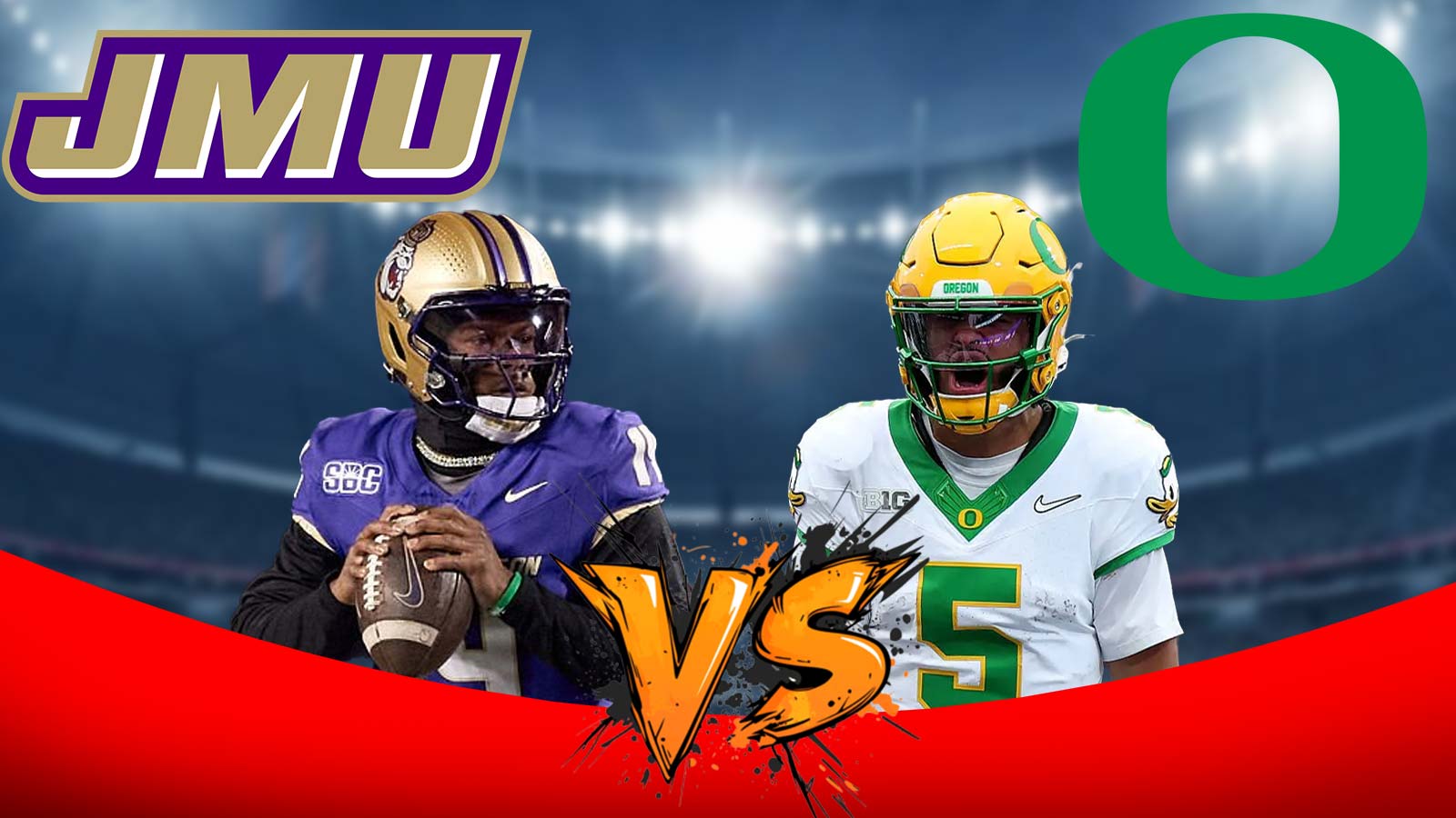 James Madison vs. Oregon prediction, odds, pick for College Football Playoff first round