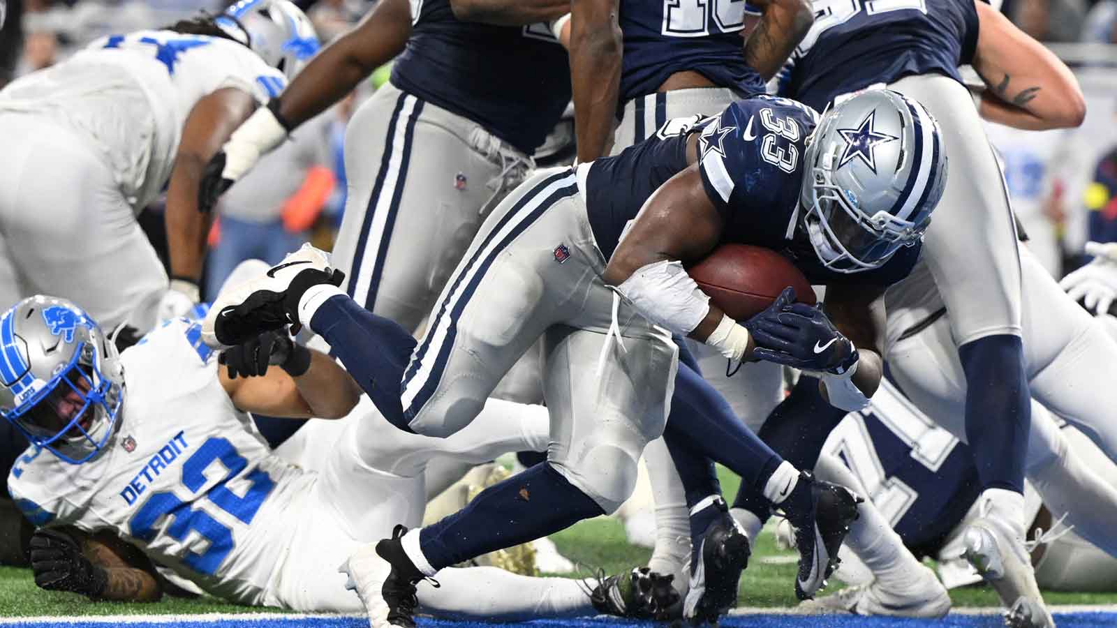 Cowboys’ Javonte Williams leaves Vikings clash with shoulder injury