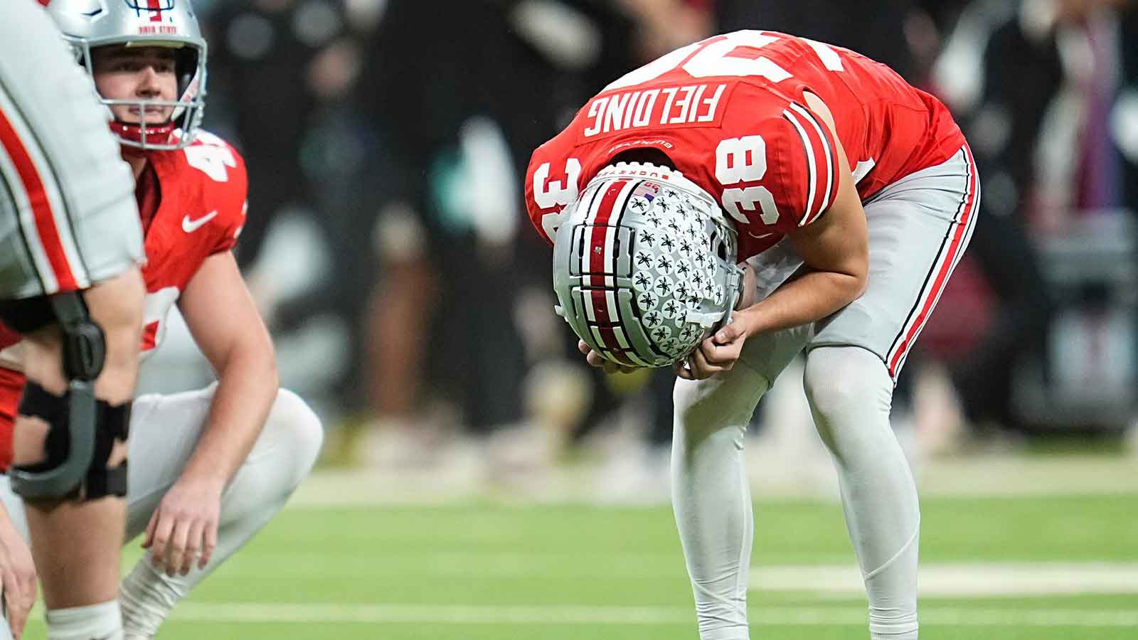 Ohio State having kicking competition after Jayden Fielding’s miss vs. Indiana