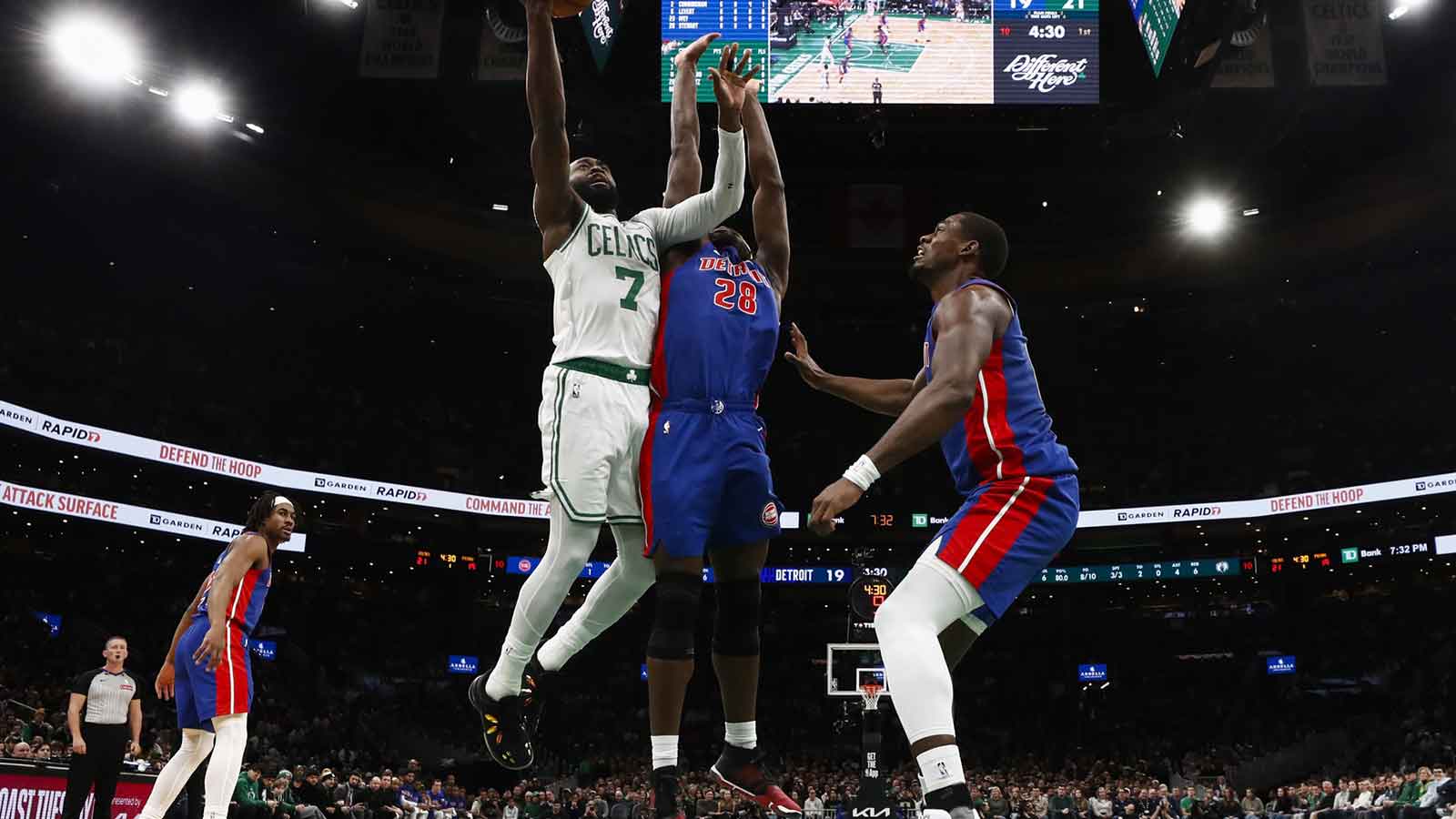 Celtics’ Jaylen Brown shares honest opinion on Isaiah Stewart after heated encounter