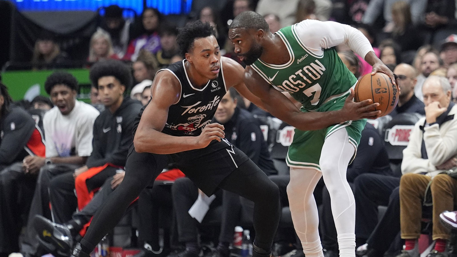 Jaylen Brown compares Raptors’ Scottie Barnes to Ninja Turtle in bizarre complement