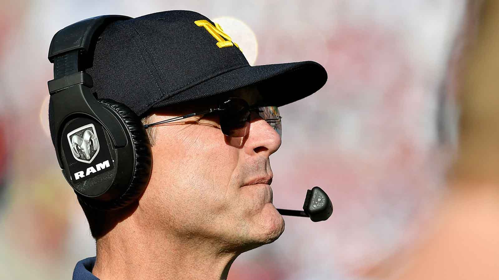 Jim Harbaugh in contact with Sherrone Moore, but staying out of Michigan HC search