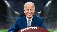 Joe BIden Philadelphia Eagles