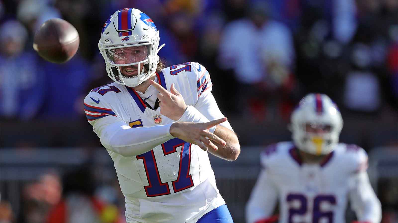 Bills’ Josh Allen not practicing in Tuesday’s walk-through with foot injury