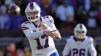 Bills news: Josh Allen not practicing in Tuesday's walk-through with foot injury