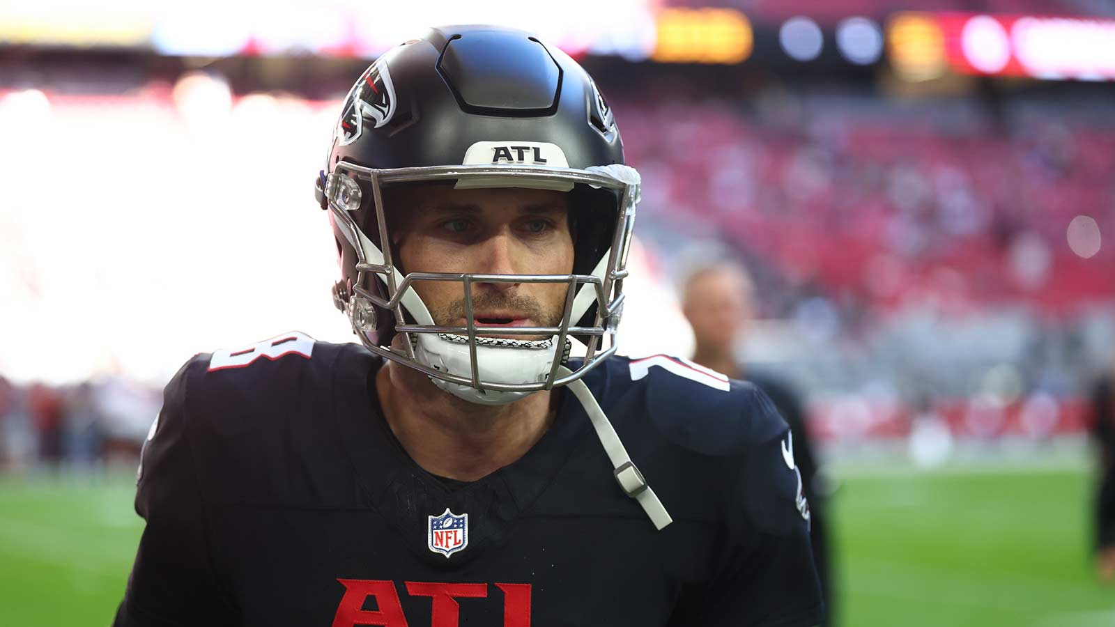 Atlanta Falcons quarterback Kirk Cousins before playing the Arizona Cardinals.