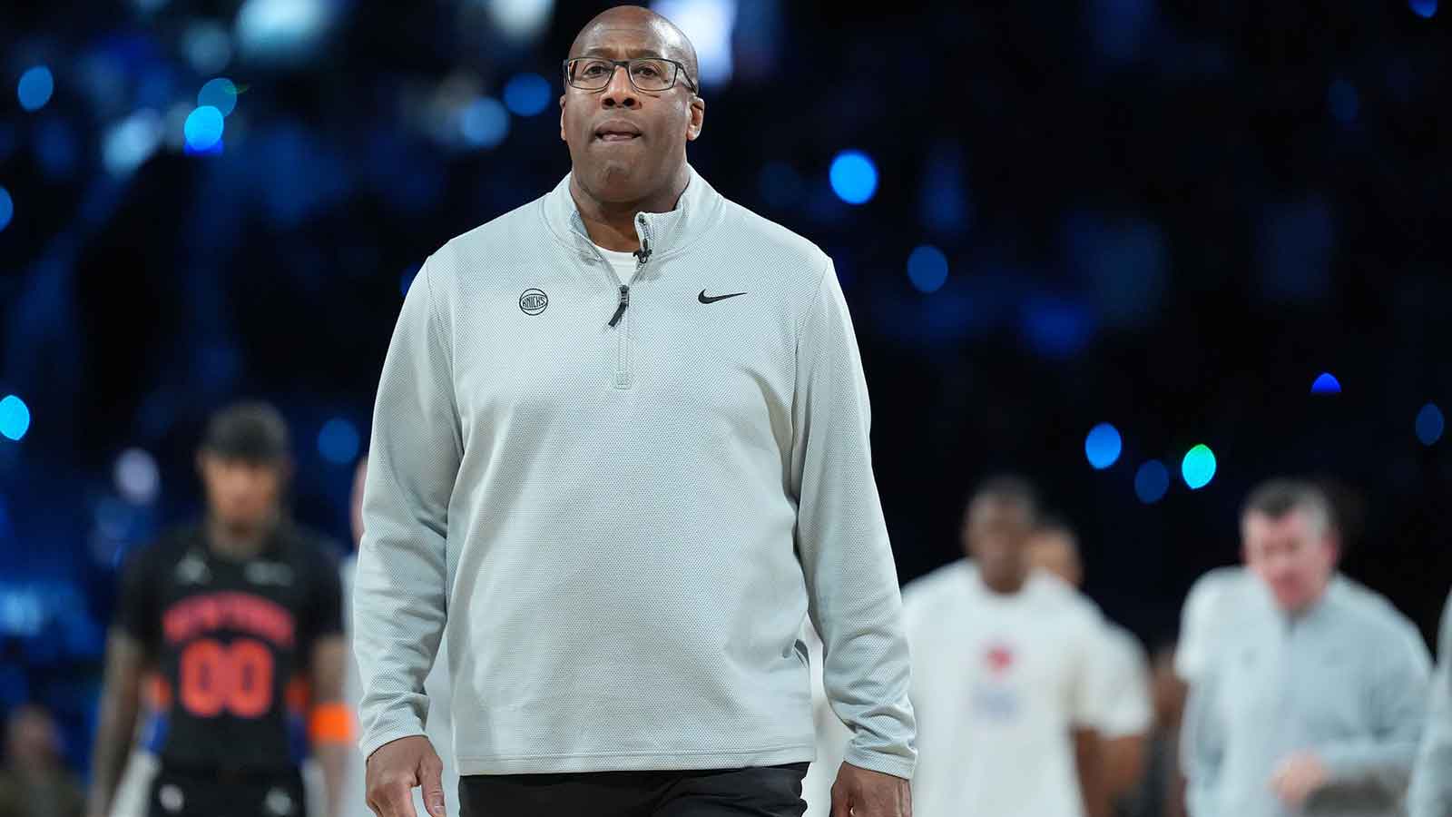 Knicks’ Mike Brown speaks out amid NBA Cup banner discussion