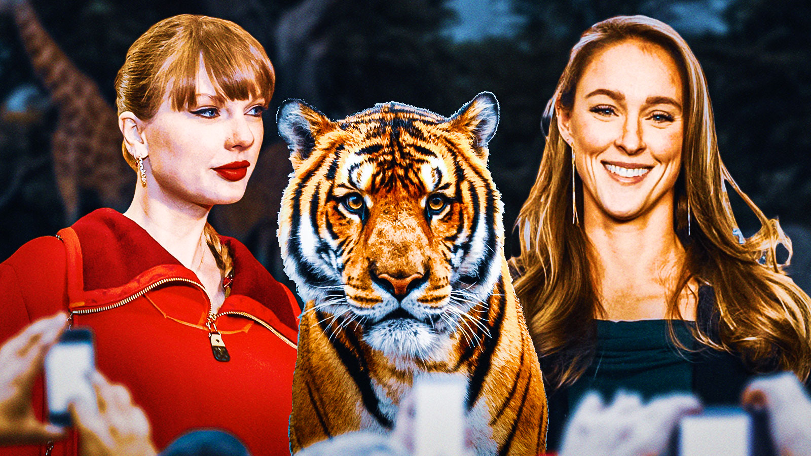 Kylie Kelce reveals what Taylor Swift song zookeepers use to get tigers in the ‘mood’