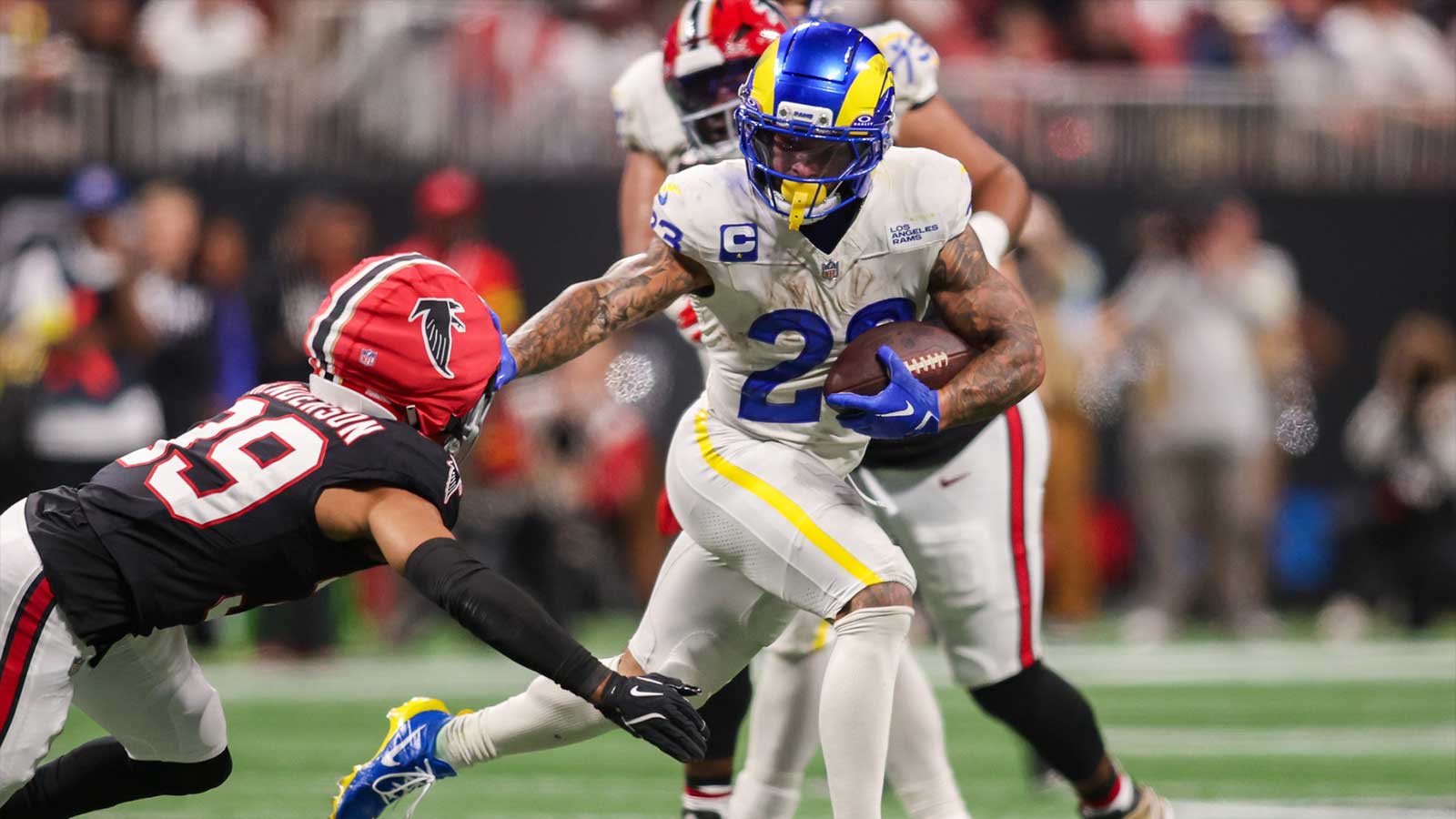 Rams RB Kyren Wiliams reveals what ‘saved season’ after injury scare vs. Falcons