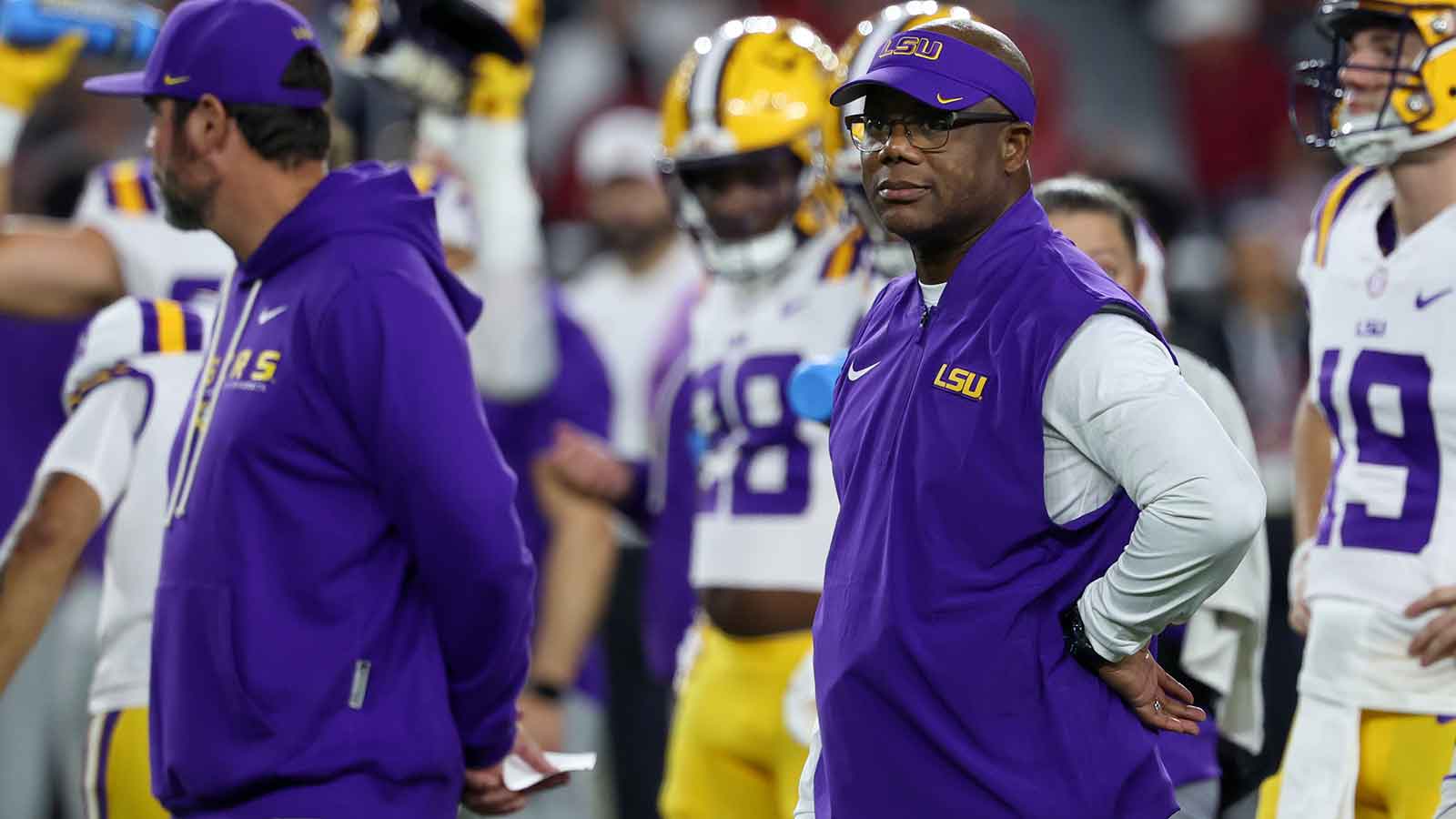 Ole Miss football expected to hire ex-LSU interim head coach Frank Wilson