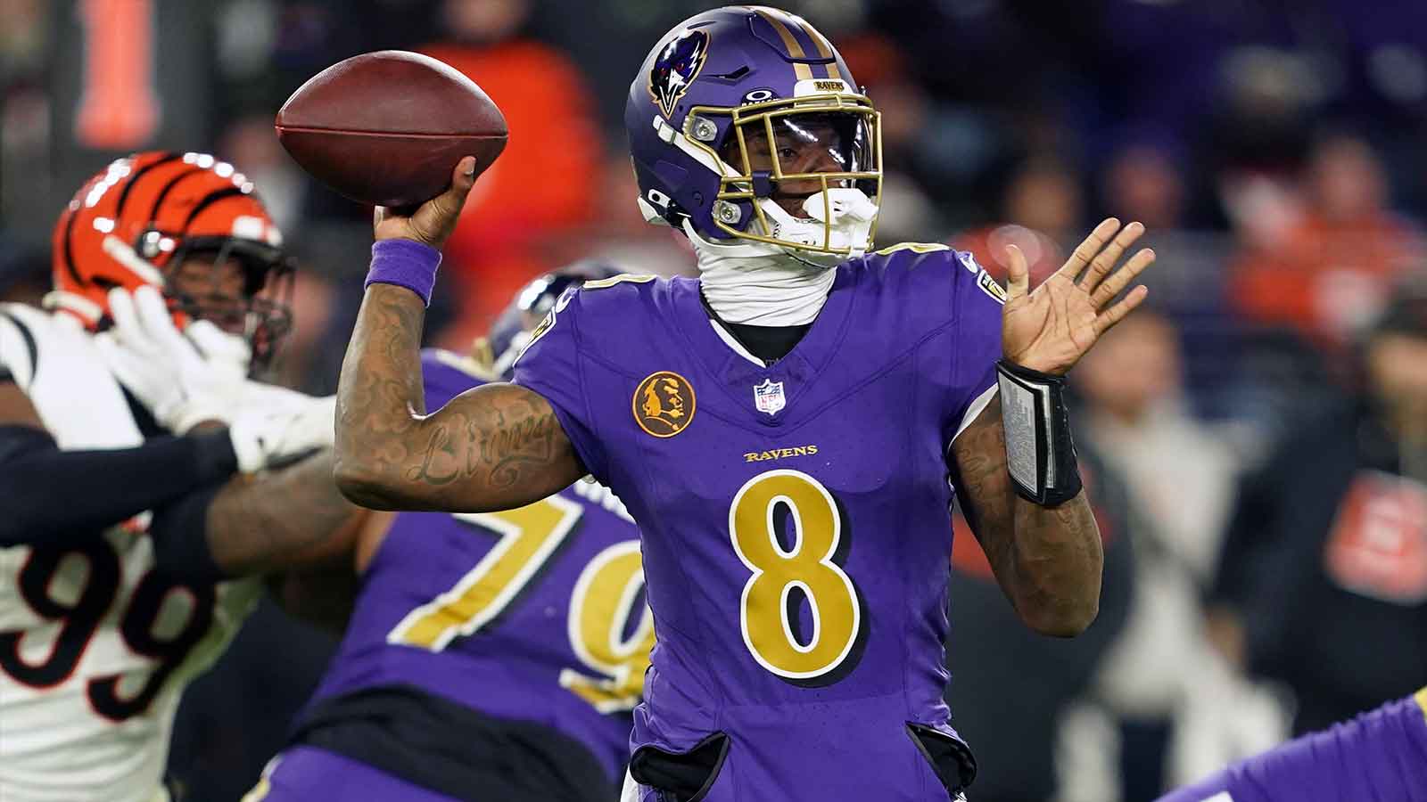 Ravens’ Lamar Jackson swiftly dismisses ‘noise’ surrounding his struggles