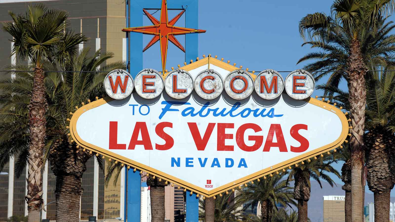 General view of the welcome to fabulous Las Vegas sign on Las Vegas Boulevard before the 2011 Las Vegas Bowl between the Arizona State Sun Devils and the Boise State Broncos at Sam Boyd Stadium.