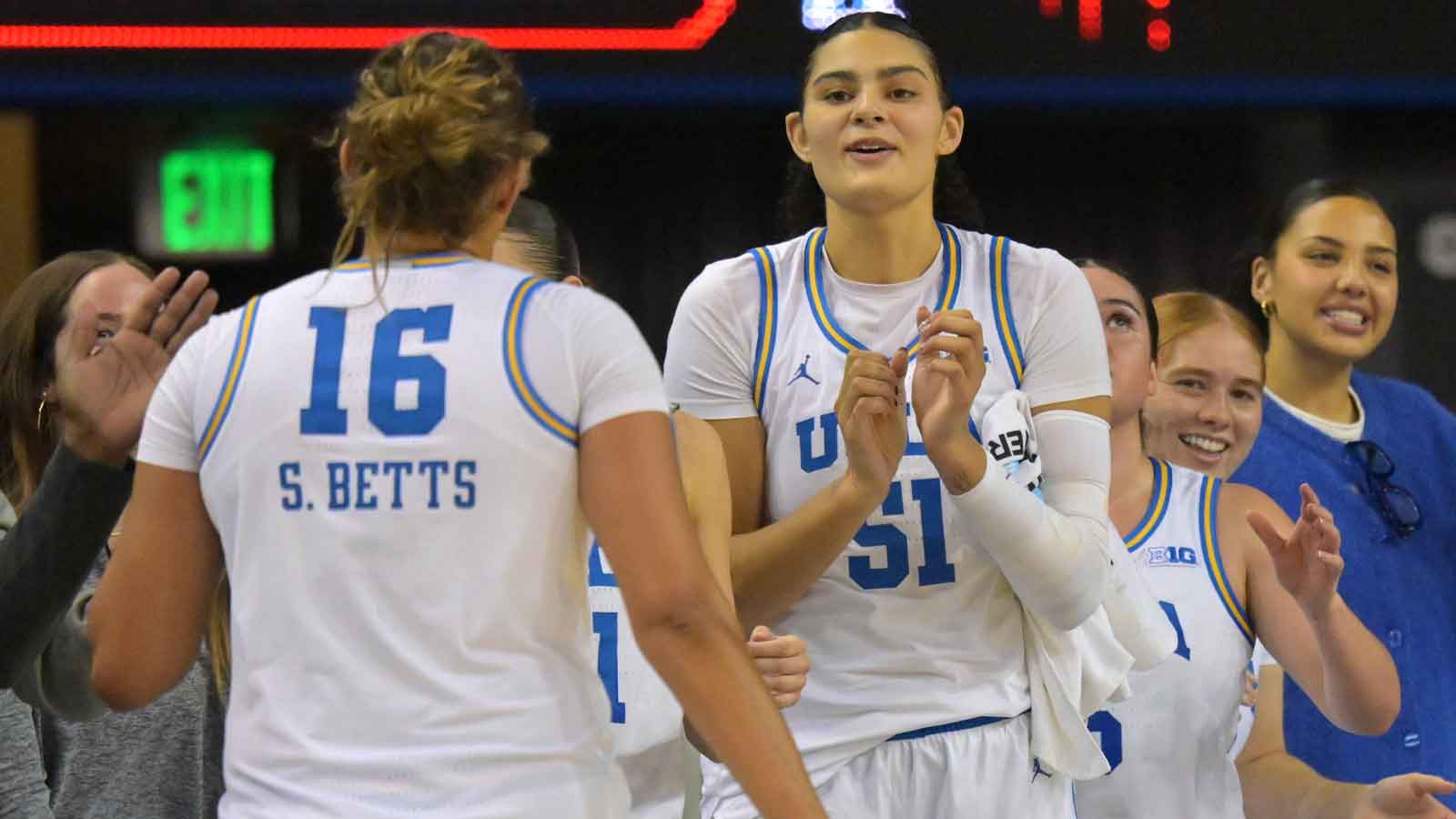 UCLA’s Lauren Betts thrilled to live out ‘dream’ with sister Sienna