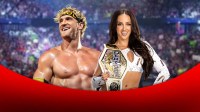 WWE stars Logan Paul and Chelsea Green.