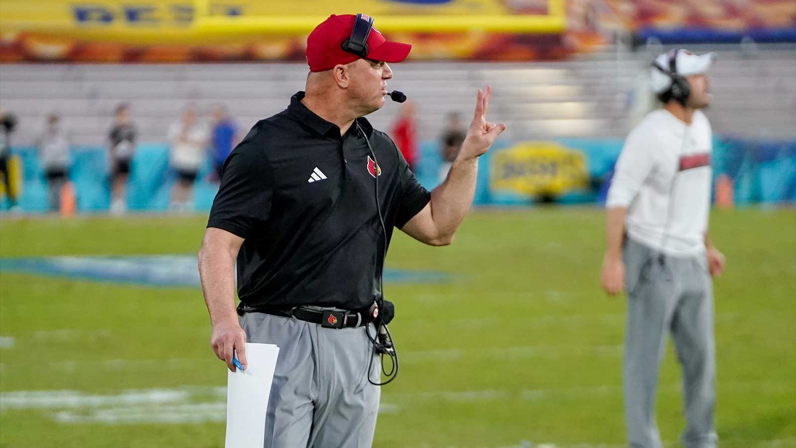 Michigan football rumors: Wolverines didn’t reach out to Louisville’s Jeff Brohm about head coaching job?