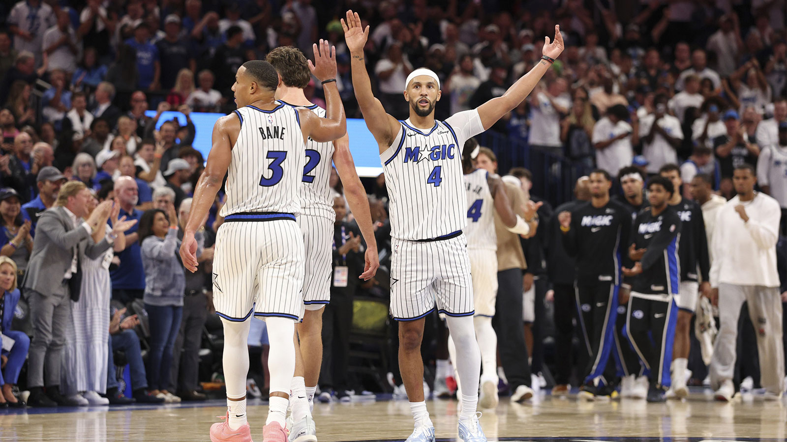 Jalen Suggs upgraded on Magic injury report vs. Pacers that also features Desmond Bane