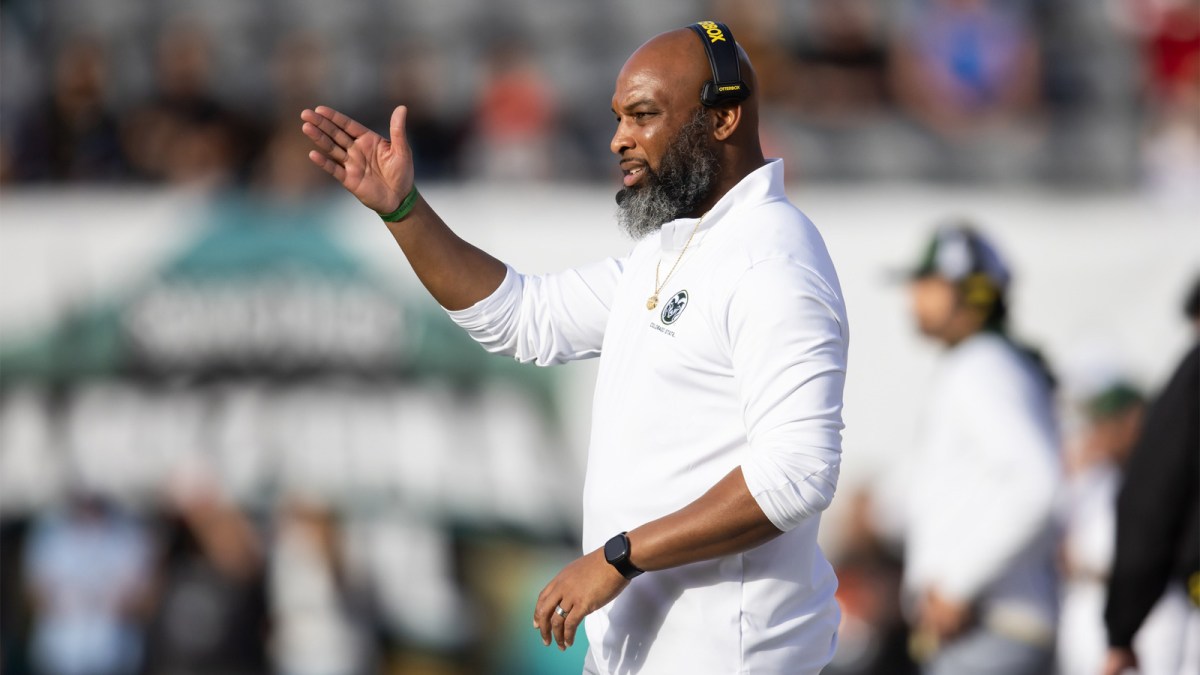 Colorado State Rams cornerbacks coach Marcus Patton against the Miami (OH) RedHawks during the Snoop Dogg Arizona Bowl at Arizona Stadium.
