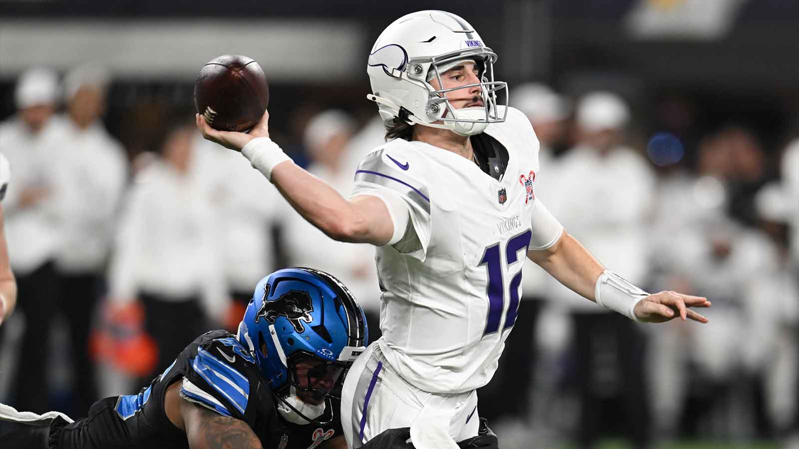 Vikings’ dismal offensive showing in 1st half vs. Lions sets new first in 20 years