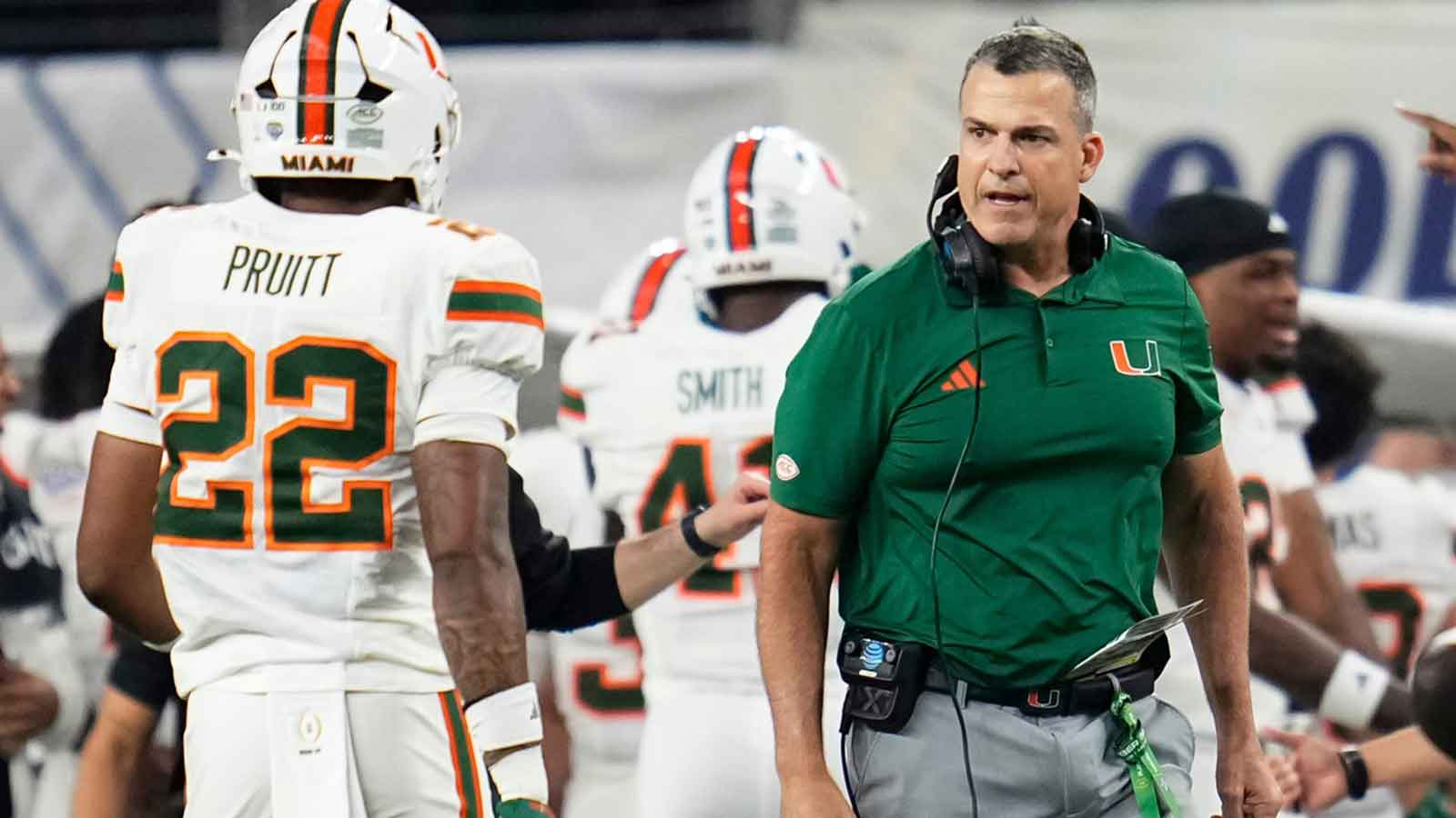 Miami football’s Mario Cristobal shows Jimmy Johnson love after beating Ohio State