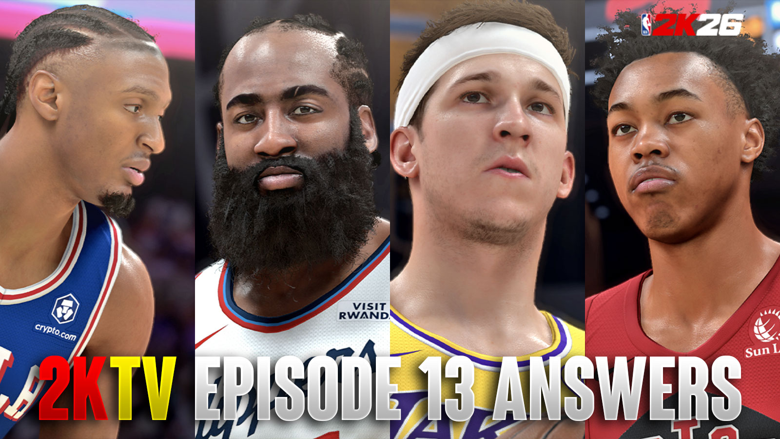 NBA 2K26 2KTV Episode 13 Answers