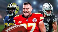Travis Kelce, Juwan Johnson, Brock Bowers