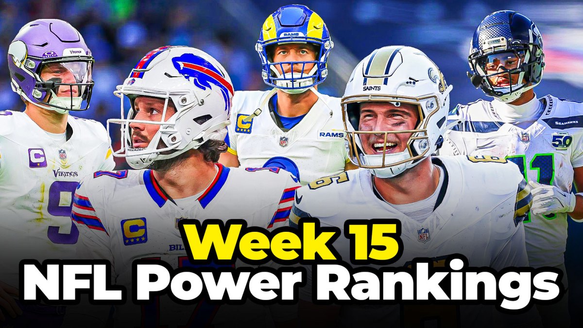 Week 15 NFL Power Rankings