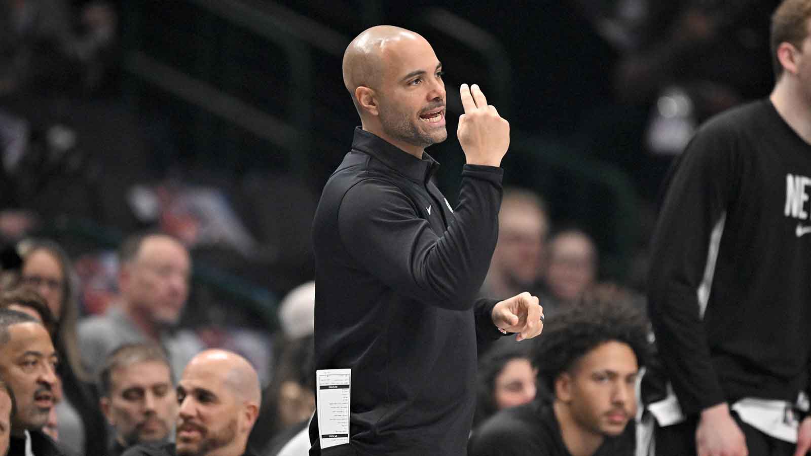 Nets’ Jordi Fernandez gives refs backhanded compliment for calling ‘football game’