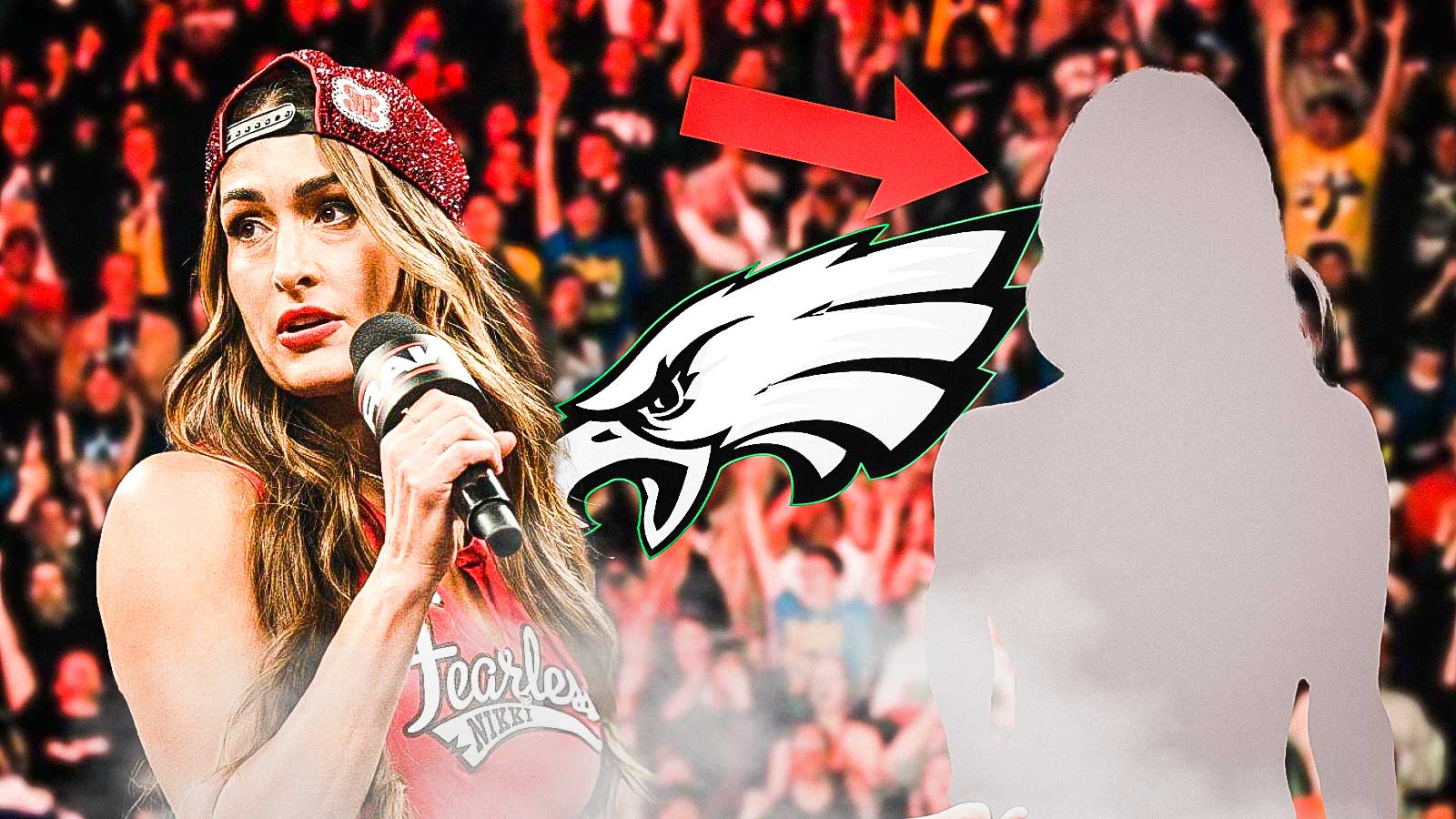 WWE legend Nikki Bella turns heads with Eagles-inspired look on RAW