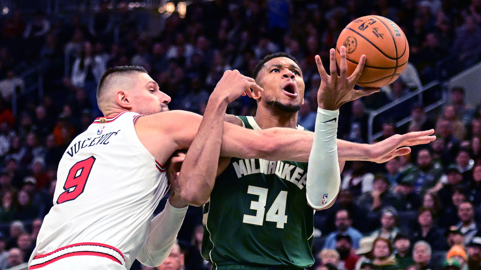 Bulls’ Nikola Vucevic throws massive shade at Giannis after windmill dunk fight