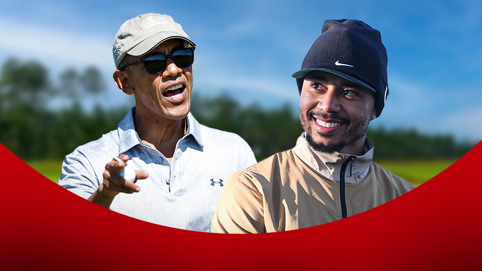 Barack Obama hits the green with Dodgers’ Mookie Betts