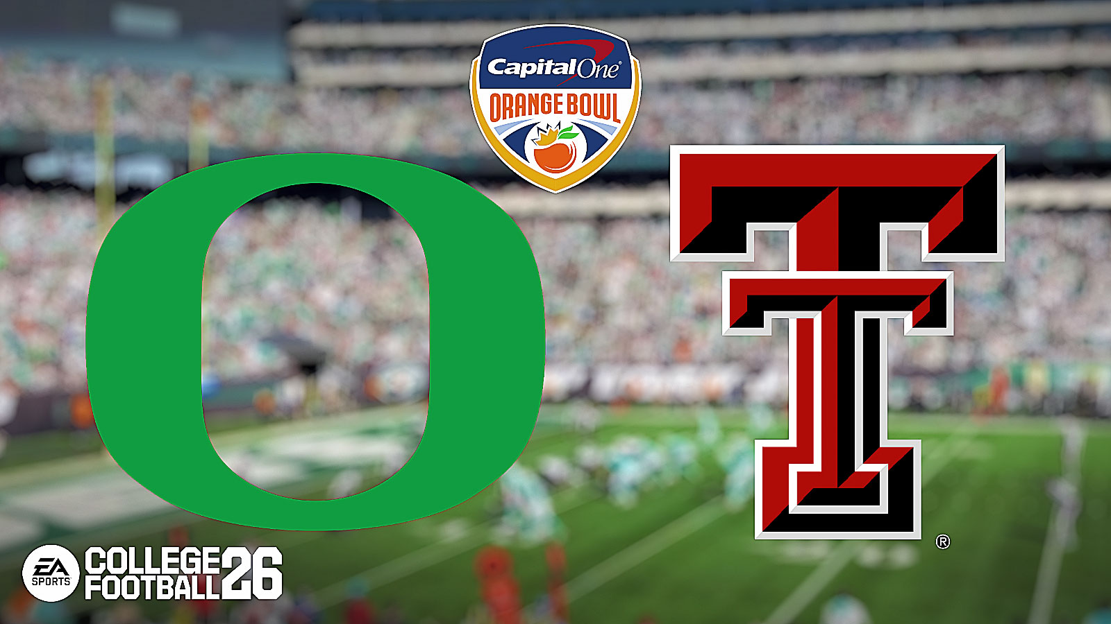 Oregon vs. Texas Tech Results According to College Football 26