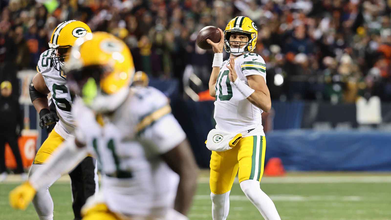 Packers’ Jordan Love officially ruled out after brutal hit vs. Bears