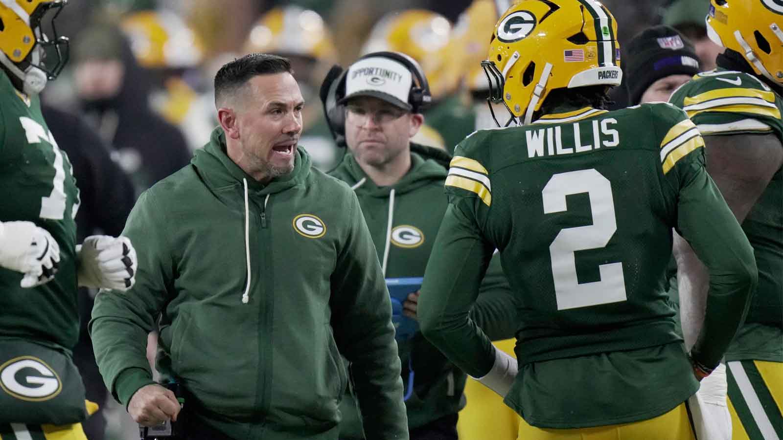 Packers’ Matt LaFleur pumps the brakes on possible QB controversy after Malik Willis torched Ravens