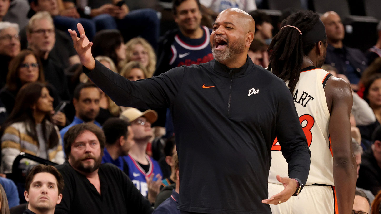 Pistons’ JB Bickerstaff takes subtle shot at officials after losing to Mavericks